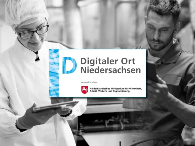 Auszeichnung „Digitaler Ort Niedersachsen“ für Linstep Software GmbH aus Oldenburg Bild: Auszeichnung „Digitaler Ort Niedersachsen“ für Linstep Software GmbH aus Oldenburg