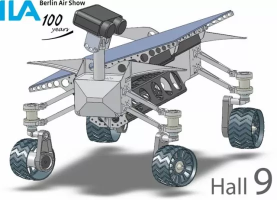 Bild: Deutsche Mondmission geplant: Team „Part-Time Scientists“ präsentiert neusten Mondrover-Prototypen auf der ILA