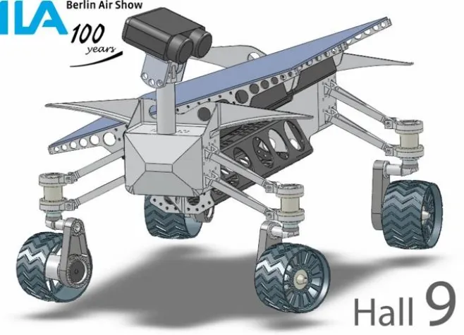 Bild: Deutsche Mondmission geplant: Team „Part-Time Scientists“ präsentiert neusten Mondrover-Prototypen auf der ILA
