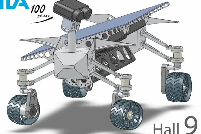 Deutsche Mondmission geplant: Team „Part-Time Scientists“ präsentiert neusten Mondrover-Prototypen auf der ILA Bild: Deutsche Mondmission geplant: Team „Part-Time Scientists“ präsentiert neusten Mondrover-Prototypen auf der ILA
