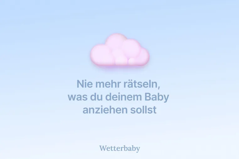 Bild: Wetterbaby: Die Must-Have-App für frischgebackene Eltern!