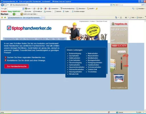 Bild: Pfiffige Idee - Einen Handwerker verschenken