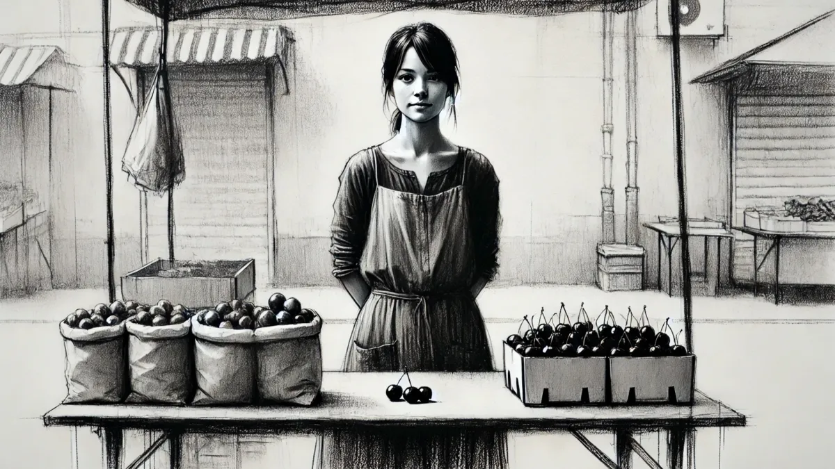 Stillstand im Schatten des Preisschilds – Verkäufer zwischen Ehrlichkeit und Entfremdung (© DREIFISCH)