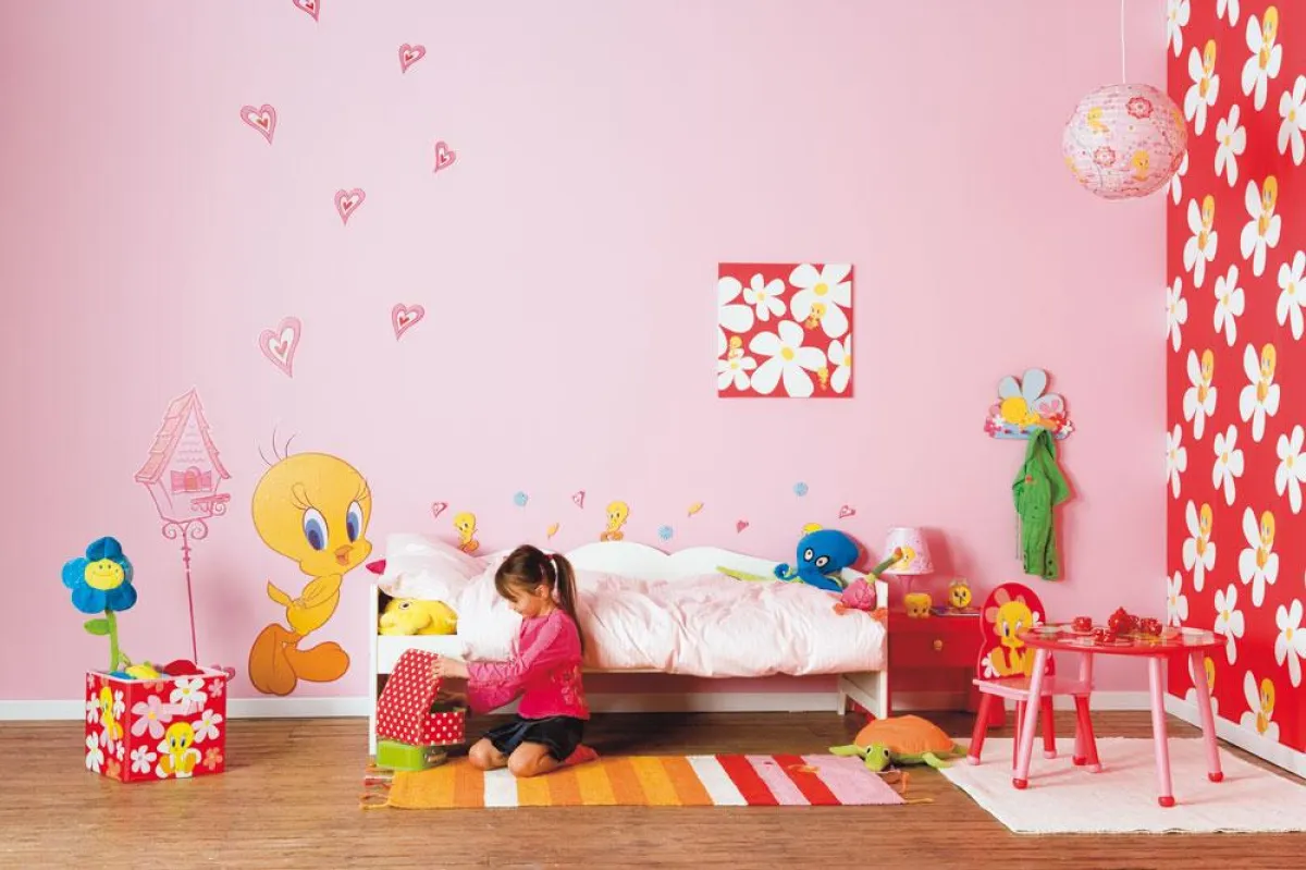 Kinder lieben Farben und viel Platz zum Spielen. Foto: Hornbach