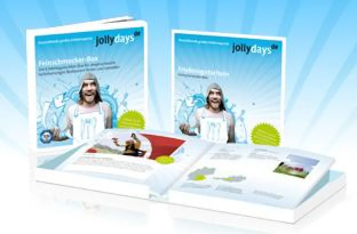 Die Jollydays Erlebnisgutschein-Boxen: Perfekt für Dreamteams, Feinschmecker und Abenteurer (Quelle: Jollydays).