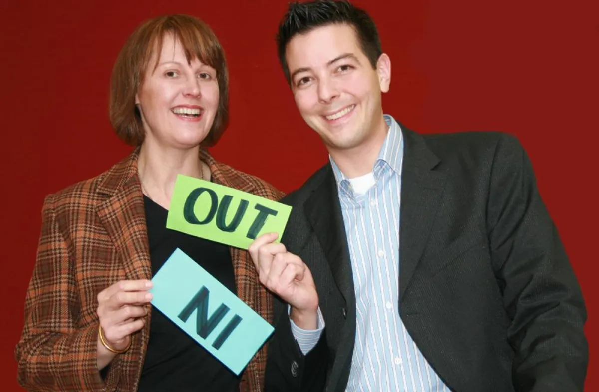 Die Kommuniktionstrainer Magdalena Delp und Sebastian Bayer