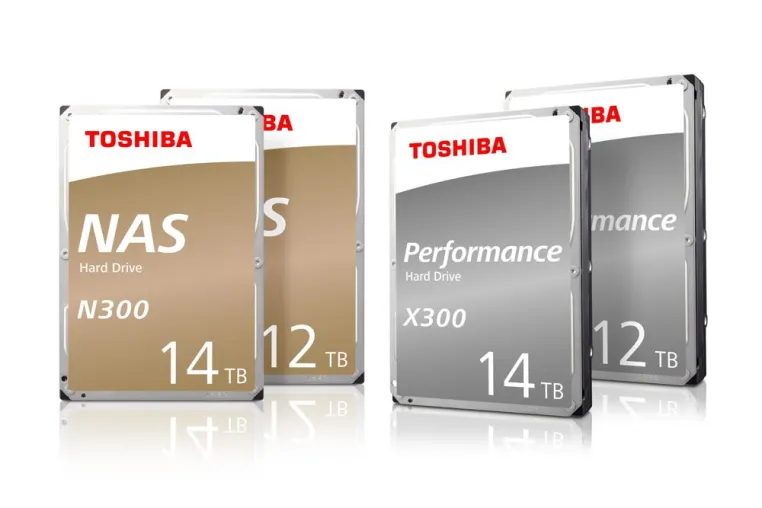 Bild: Toshiba präsentiert neue 12TB- und 14TB-Modelle in den Produktserien N300 NAS und X300 Performance Hard Drive