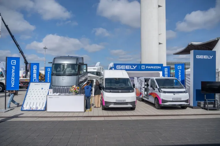 Bild: Farizon feiert IAA-Premiere: Vom Elektrotransporter bis zum schweren Homtruck