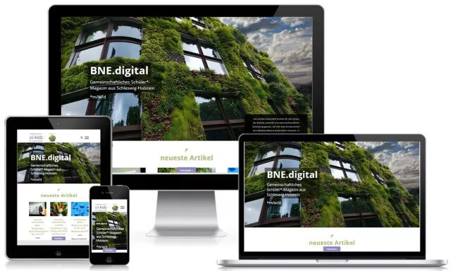 Bild: Start des kostenfreien Lernprojekts: BNE.digital für Schulgruppen aus SH