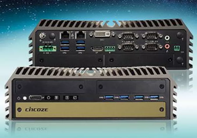 Bild: Kompakter, skalierbarer Box-PC mit 7/6. Gen. Intel® Xeon® / Core™ (Kaby Lake-S / Skylake-S) CPU !