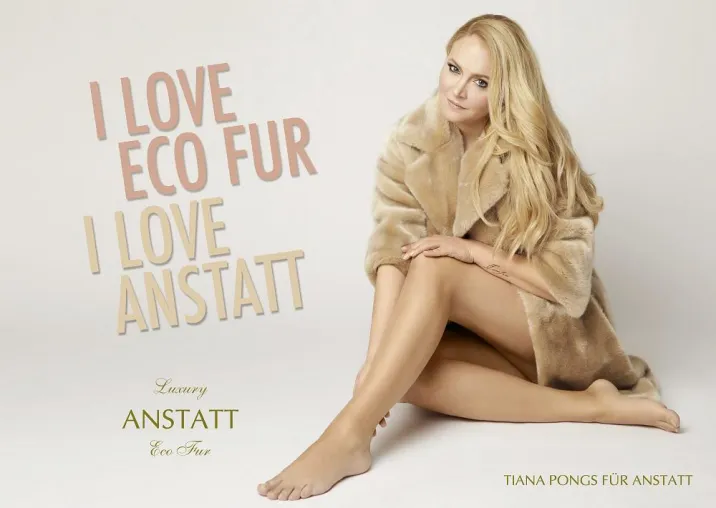 Top Model Tiana Pongs ziert neue Statement-Kampagne für Eco-Fur Label ANSTATT Bild: Top Model Tiana Pongs ziert neue Statement-Kampagne für Eco-Fur Label ANSTATT