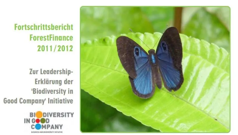 Bild: Biodiversitätsbericht von ForestFinance zum Tag der Biodiversität und Artenvielfalt