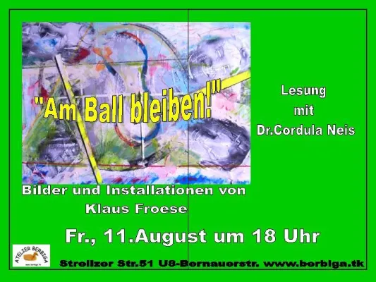 Am Ball bleiben Bild: Am Ball bleiben