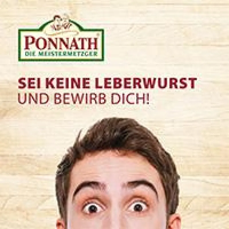 Plakat Ponnath DIE MEISTERMETZGER