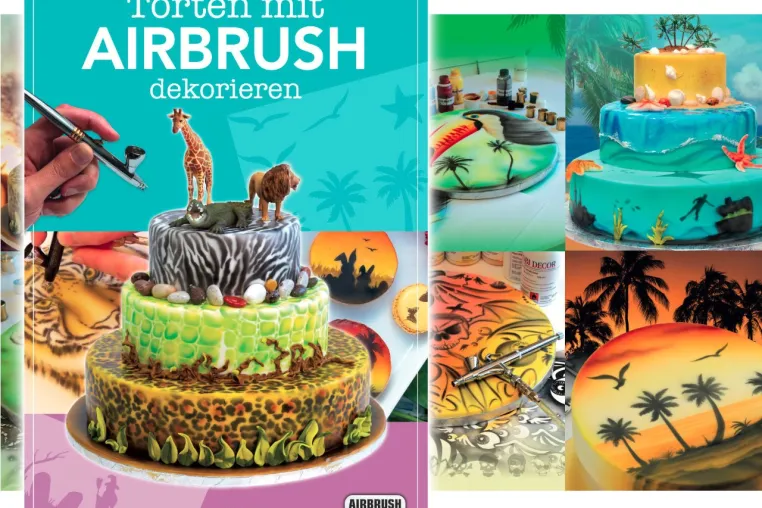 Bild: Torten mit Airbrush dekorieren - Das neue Grundlagenbuch