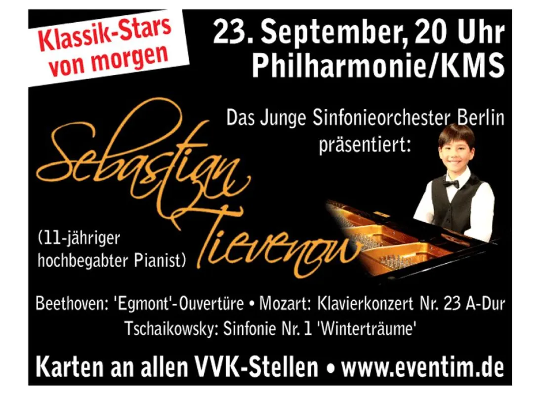 Klassik Stars von morgen - Sebastian Tievenow