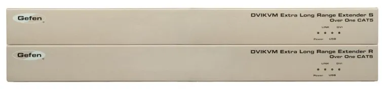 Bild: Neuer KVM-Extender für DVI-Signalverlängerung über große Distanzen von Gefen ab sofort erhältlich