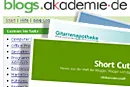 Bild: Lernen durch Bloggen: akademie.de startet Weblog-Portal