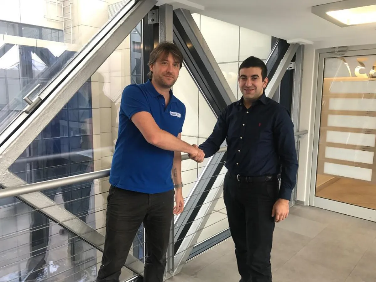 Mirko Ross und Janko Pavlovic (v. l.)