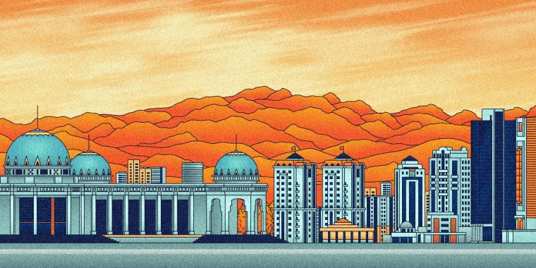 Bild: Lebendiger Handel: zuverlässige LKW-Transporte nach Turkmenistan von HUGO Transport und Logistics