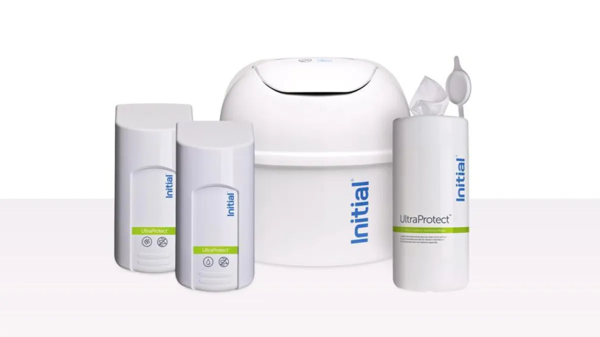 Die verschiedenen Darreichungsformen des neuen Desinfektionsmittels UltraProtectTM von Initial