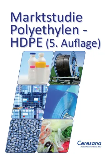 Solider Kunststoff: neuer Ceresana-Report zum Weltmarkt für Polyethylen hoher Dichte (HDPE) Bild: Solider Kunststoff: neuer Ceresana-Report zum Weltmarkt für Polyethylen hoher Dichte (HDPE)