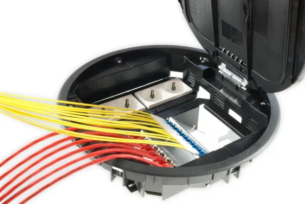 Bild: tML®: Plug&Play-Lösung für die Bürogebäudeverkabelung