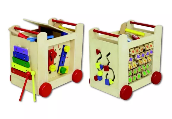 Bild: BEEBOO Großer Holzspielwagen punktet bei Verbrauchern - Kategoriesieg beim Goldenen Schaukelpferd
