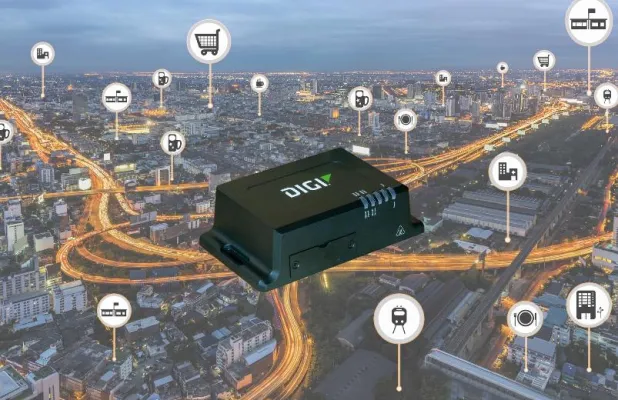 Bild: Intelligenter Edge Computing Router IX14 für kritische Anlagegüter von Digi International