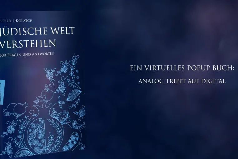 Bild: Virtuell erweitertes Buch: Jüdische Welt durch Augmented Reality erleben