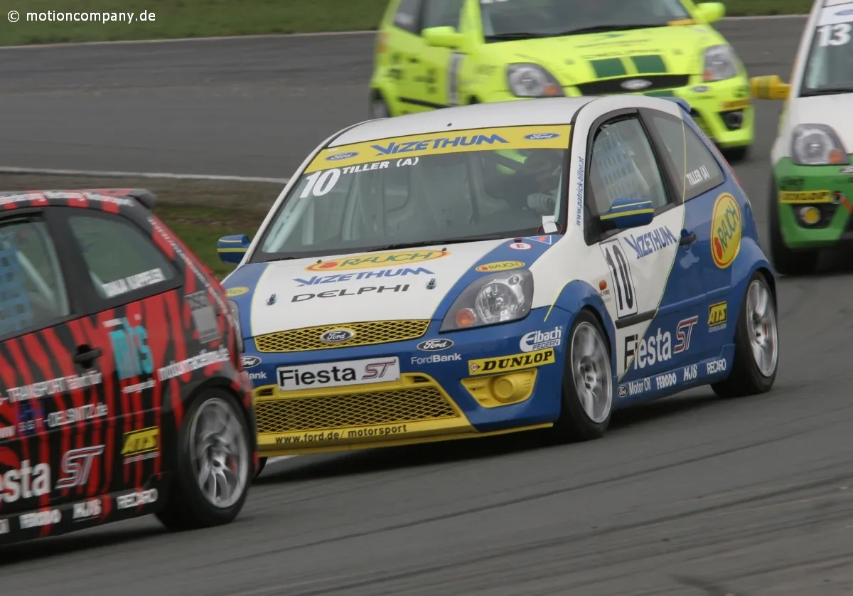 Patrick Tiller im Ford Fiesta ST Cup in OSchersleben
