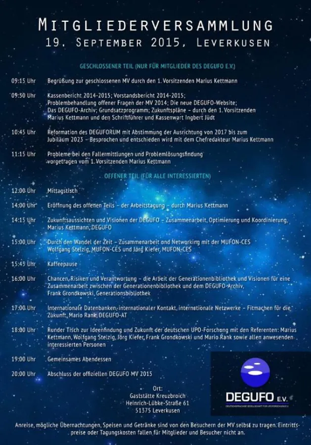 DEGUFO - Tagung 2015