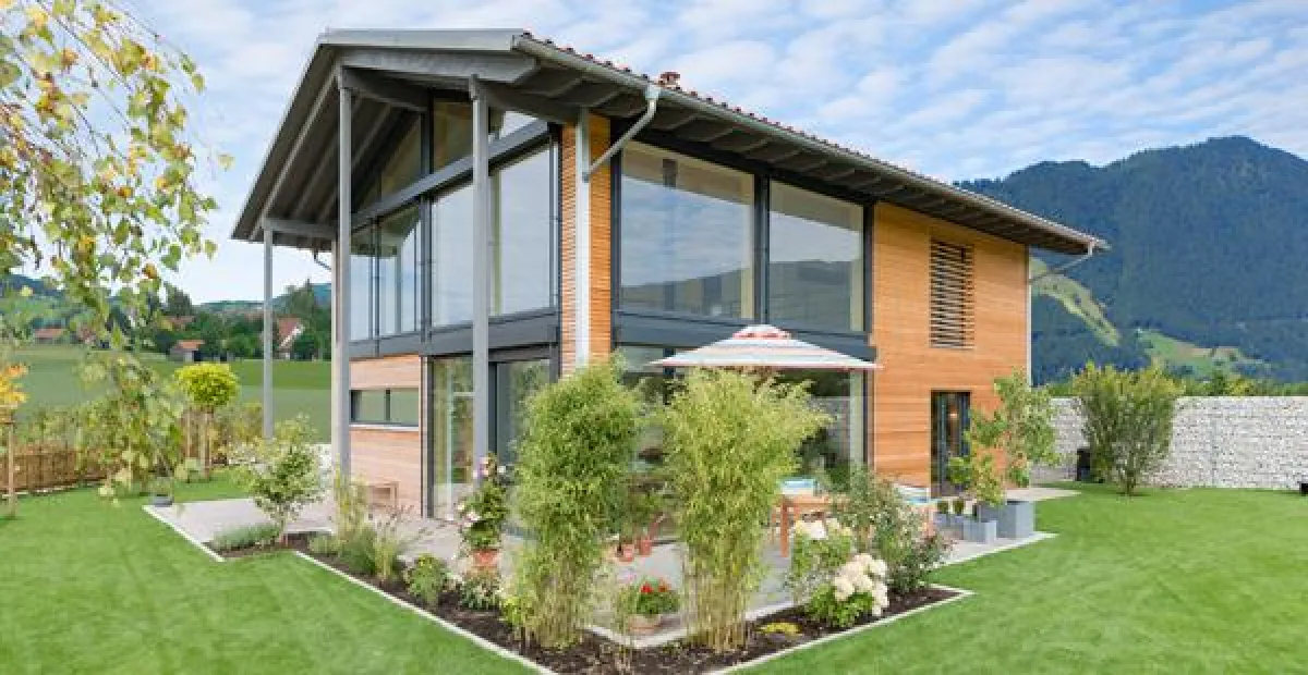 Die Berge im Wohnzimmer - das Landhaus 