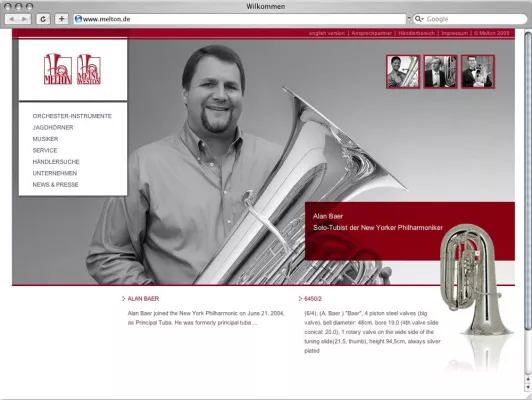 Neue Töne für B&S und Melton/Meinl-Weston Bild: Neue Töne für B&S und Melton/Meinl-Weston