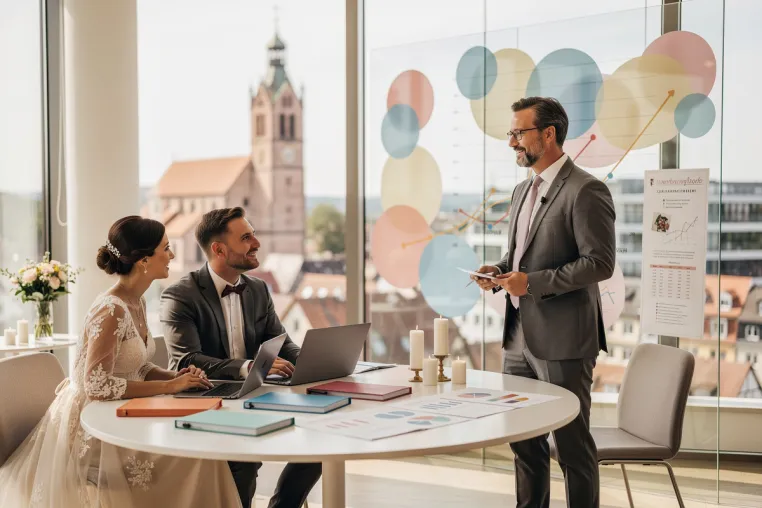 Neue Marktanalyse untersucht den Wandel freier Trauungen in Deutschland Bild: Neue Marktanalyse untersucht den Wandel freier Trauungen in Deutschland