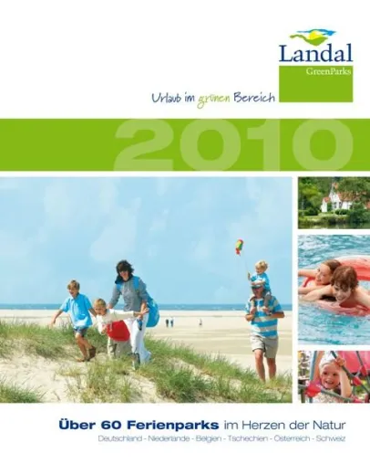 Bild: Druckfrischer Landal-Katalog 2010: Neue Ferienparks in Österreich und den Niederlanden, mehr Service-Pakete