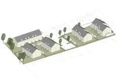 Familienglück am Preußenstadion: Deutsche Reihenhaus baut erstmals in Münster Bild: Familienglück am Preußenstadion: Deutsche Reihenhaus baut erstmals in Münster