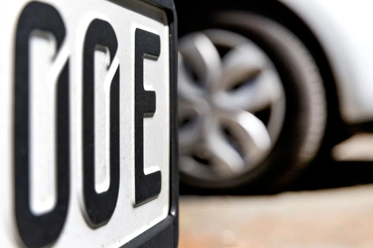 Das Nummernschild für Elektrofahrzeuge gibt es ohne Aufpreis. (© Adobe Stock/Björn Wylezich)