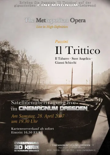 Bild: Große Oper im Rundkino Dresden: Live-Übertragung von „Il Trittico“ aus der Metropolitan Opera New York