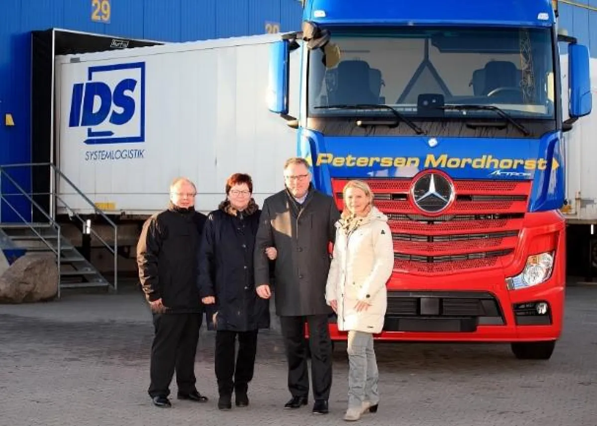 Petersen Mordhorst Logistics, v.l. Ralph Roick, Ute Steen, Gaston Petersen, Manuela Schlupp