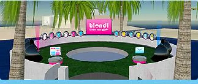 Bild: blond! in Second Life mit kostenlosen Shirts und Lounge