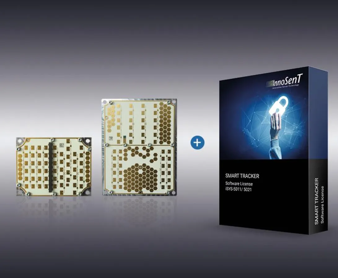 Die Radarsysteme iSYS-50x1 mit Tracker Lizenz. Quelle: ©InnoSenT GmbH
