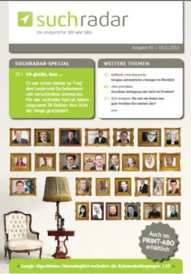 Bild: suchradar-Special: 28 Online-Marketer schildern ihre Sicht der Dinge für 2014