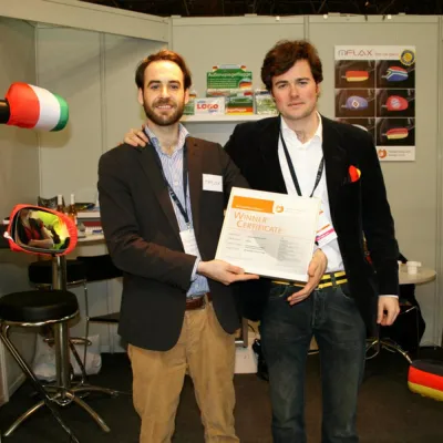 Bild: Promotional Gift Awards 2010 für das Produkt mFLAX von der Transporting Ideas GmbH aus Berlin