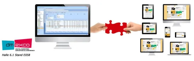 Integration pur – ERP & E-Commerce Lösung aus einer Hand direkt vom Hersteller Bild: Integration pur – ERP & E-Commerce Lösung aus einer Hand direkt vom Hersteller