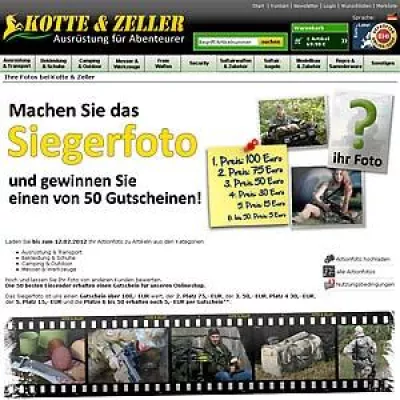 Outdoor Fotowettbewerb 2012: Kotte- Zeller Preis für beste Camping Action Fotos Bild: Outdoor Fotowettbewerb 2012: Kotte- Zeller Preis für beste Camping Action Fotos