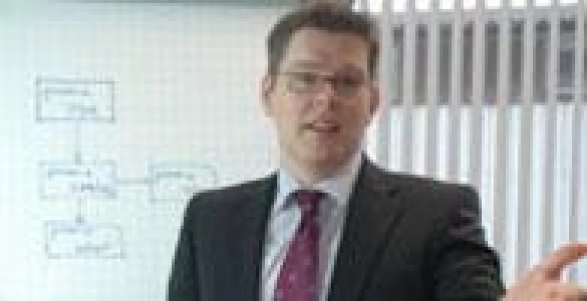 Georg Mersmann bei der Vorstellung des Projektes