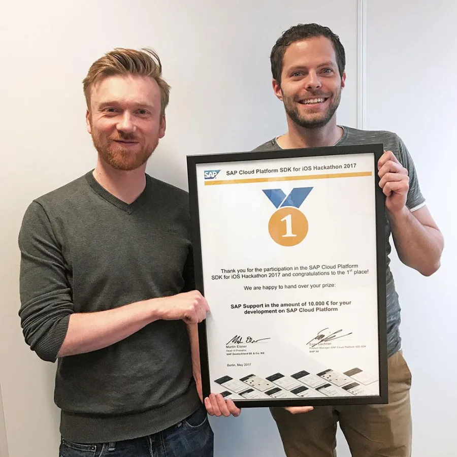 Thomas Hanning und Stefan Marfilius (v.l.)