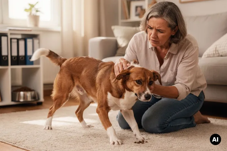 Bild: Was bedeutet es, wenn mein Hund scharrt und unruhig ist?
