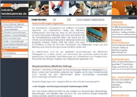 Bild: Neue Aufträge durch Ausschreibungen